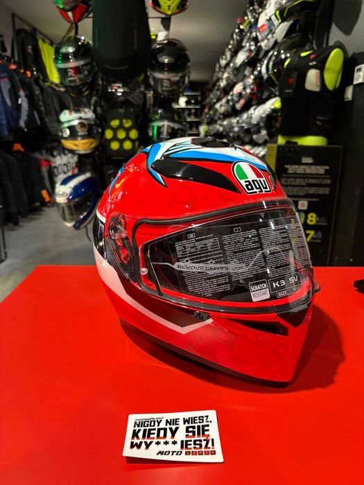 Kask AGV K-3 SV – attack 'ML !Ostatnie sztuki!