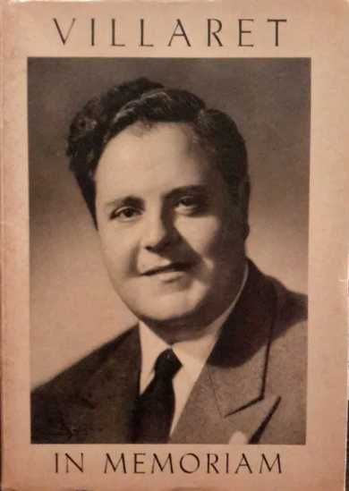 "Villaret - IN Memoriam", livro de  Lourenço Rodrigues