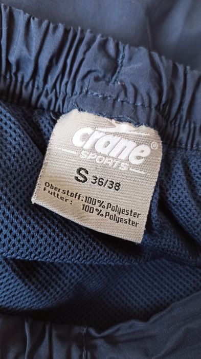 Sg Granatowe spodnie trekingowe 36 , 38 S , M Crane tech-tex dresy dam