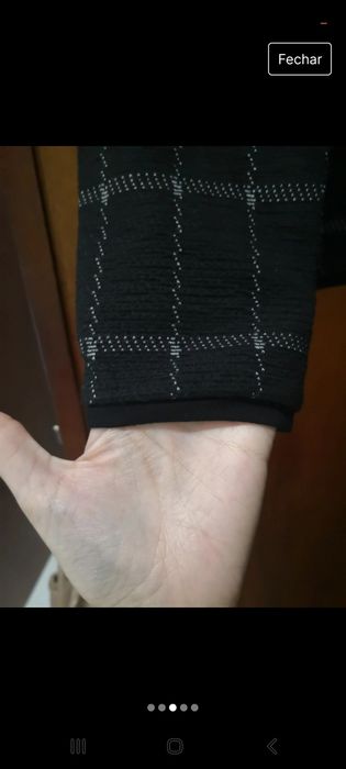 Camisola peça dourada