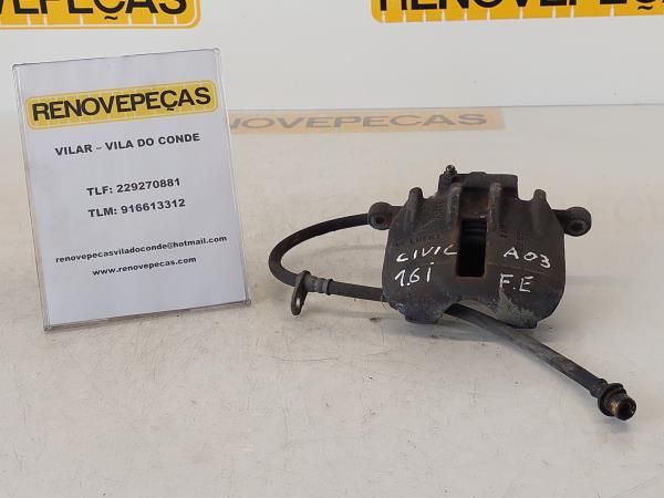 Pinça travão / maxila de travão frente esquerda HONDA Civic VII Hatchb