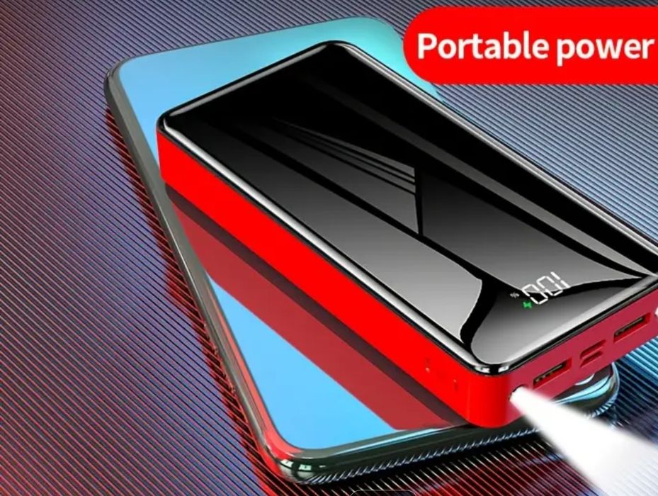 Акция! Портативный Power Bank BYGP 20000mAh- стильный, мощный, компакт