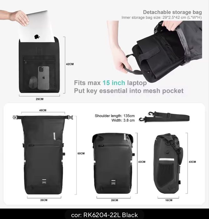 Mochila RhinoWalk Rk6204