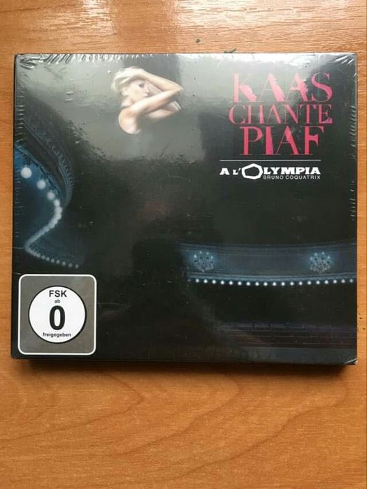 Patricia Kaas CD фірма оригінал Kass-Chante Piaf A L'Olympia DVD+CD