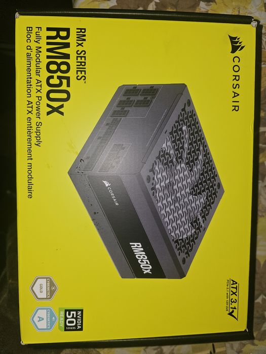 Fonte 850w full modular corsair