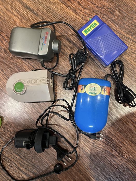 Компресоры от 60 до 300л, растения в аквариум, шкребок магнитный