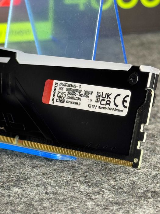 Оперативна пам'ять Kingston Fury Beast RGB DDR5 16GB (2x8) | МАГАЗИН | Гарантія 90 днів