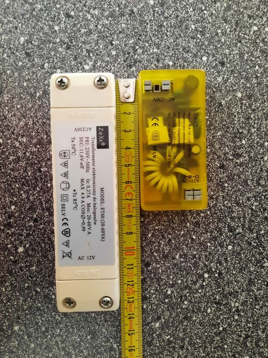 2 sztuk transformator elektroniczny