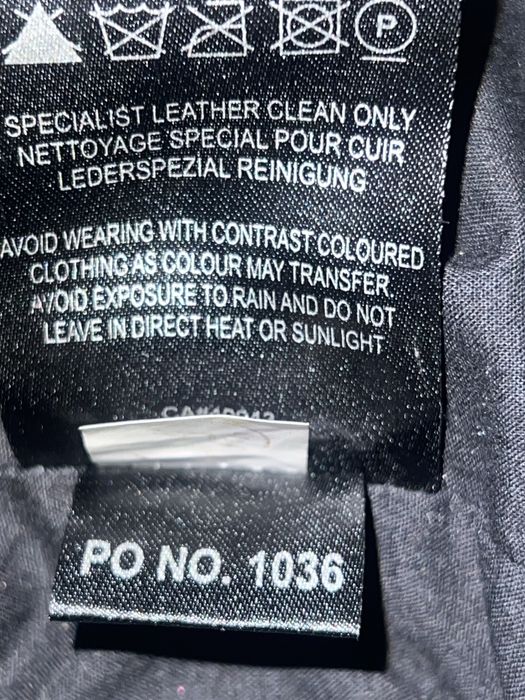 Шкіряний піджак muubaa