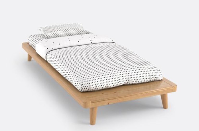 Cama solteiro madeira