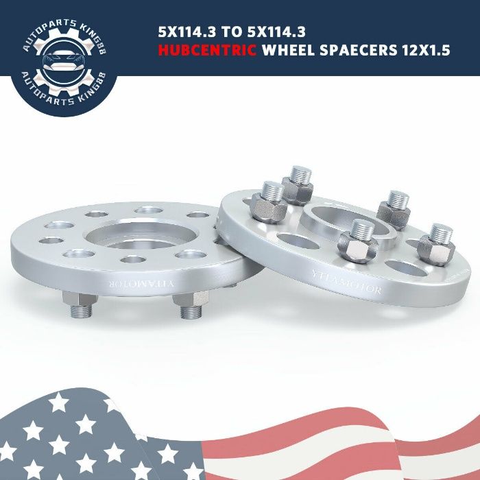 Проставки дисков 5x114.3 dia 60,1 66,1 67,1 Kia Lexus Toyota Nissan