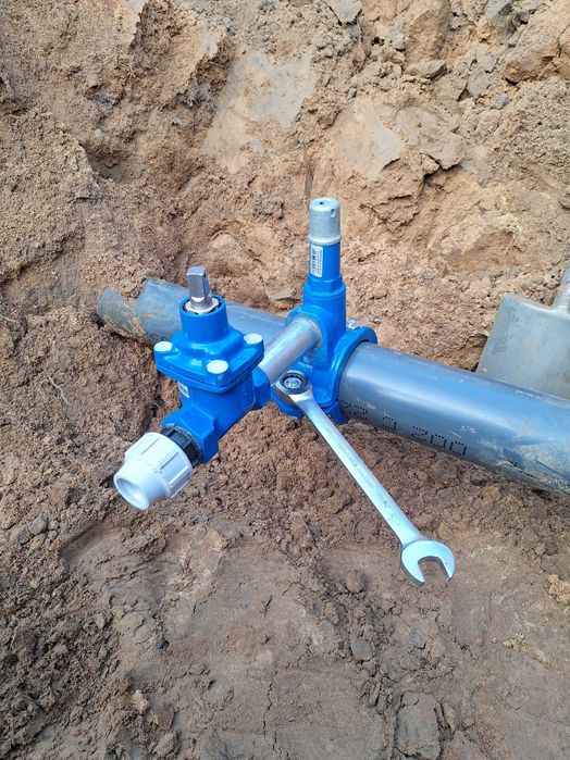 Wiercenie studni,przyłącza wodkan,roboty ziemne