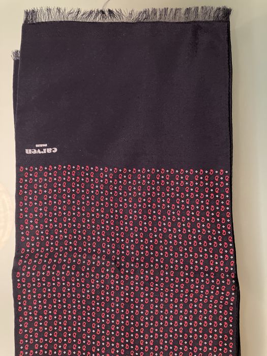 Lenço Carven de seda masculino