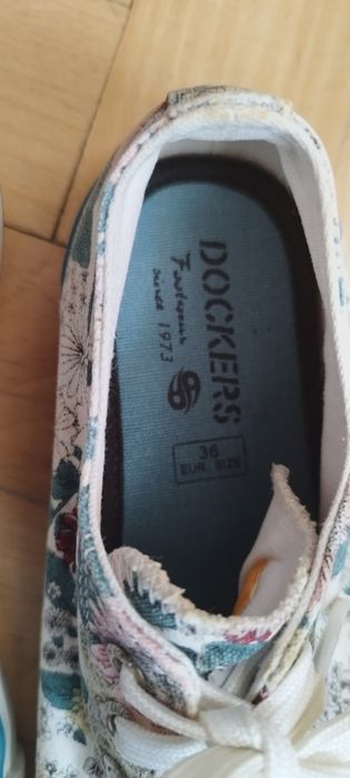 Trampki dziewczęce Dockers 36 w kwiatki