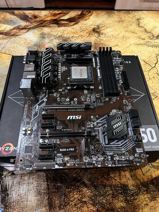 Мат плата MSI B450A-Pro AMD AM4 Ryzen