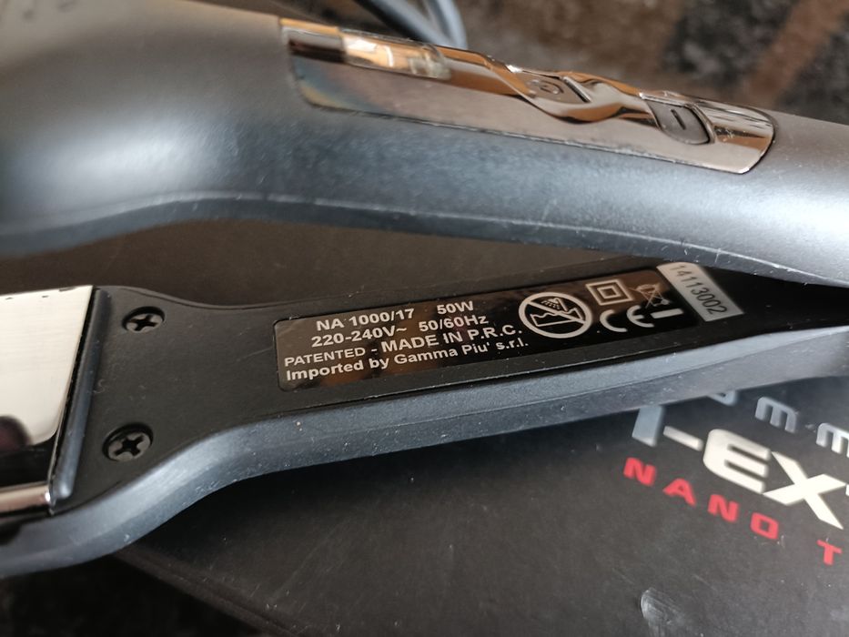 Placa de esticar  cabelo