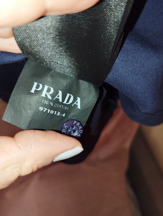 Koszulka polo Prada S/M granatowa