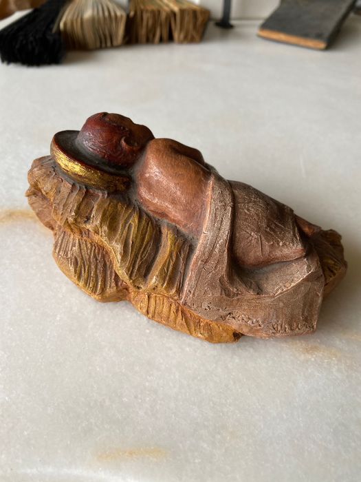 Escultura María Amélia Carvalheira 14 cm Assinada