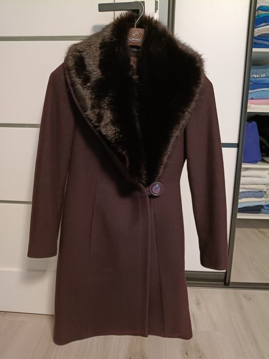 Jak Nowy!Płaszcz szyty w Polsce