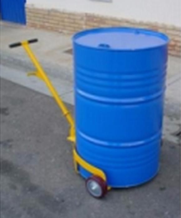 Carro Porta-Bidões capac. 550 Kg + chave de abrir tampas. AP28