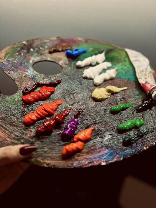 Картина олія 50х70см . Квіти