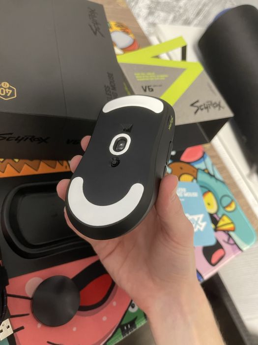 Игровая мышь мышка scyrox v6