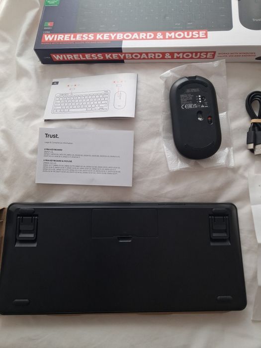 Teclado sem fios e rato Trust