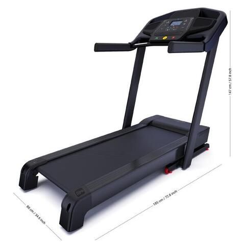 Passadeira de corrida Domyos T900D Conetada, 18 km/h, 50x143 cm