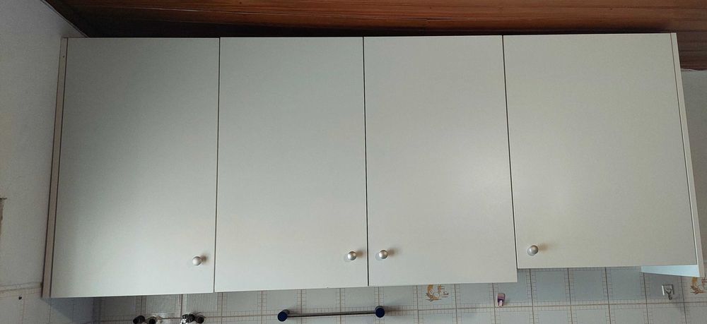 Armário de cozinha completo - superior e bancada