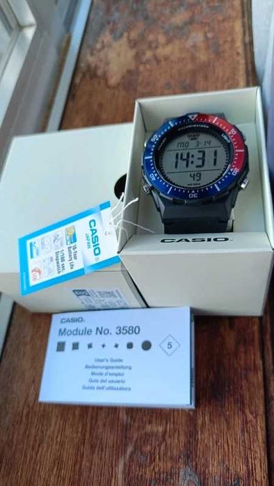 Casio AE-1700H “Pepsi” - 10 Anos de Pilha, Hora Mundial