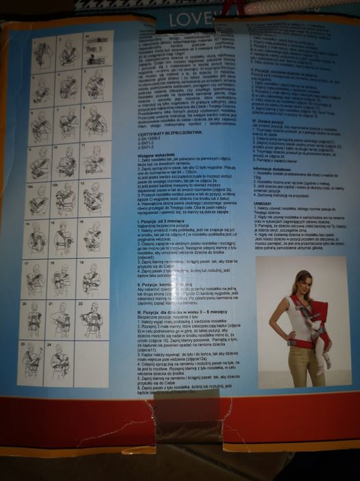 Nosidełko Active Baby Delux