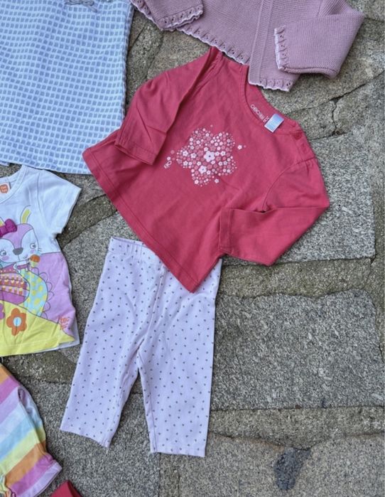 Lote de roupa bebé menina 6 meses