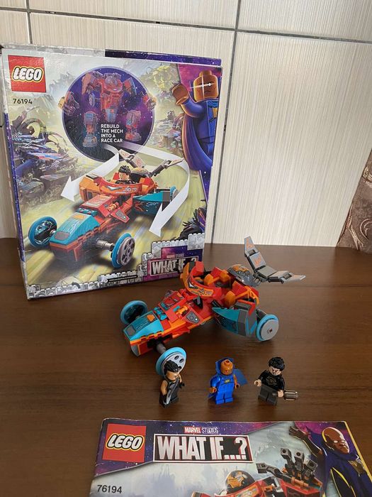 Lego Marvel Super Heroes Залізна Людина-саакарієць Тоні Старка 76194