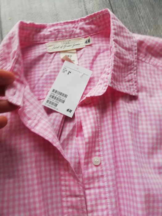 Koszula  Pink H&M S/xs