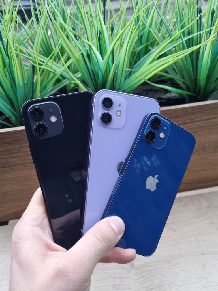 Apple iphone 12/12 mini 64/128 gb blue black neverlock айфон 12 128 гб ...