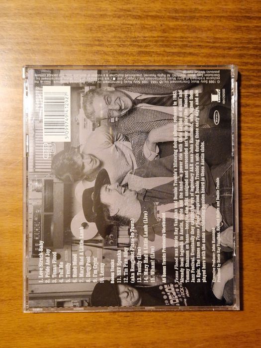 Stevie Ray Vaughan -"Texas Flood" CD