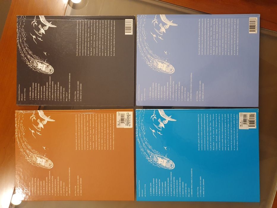 Banda desenhada em Françês- Bernard Prince (7 volumes)