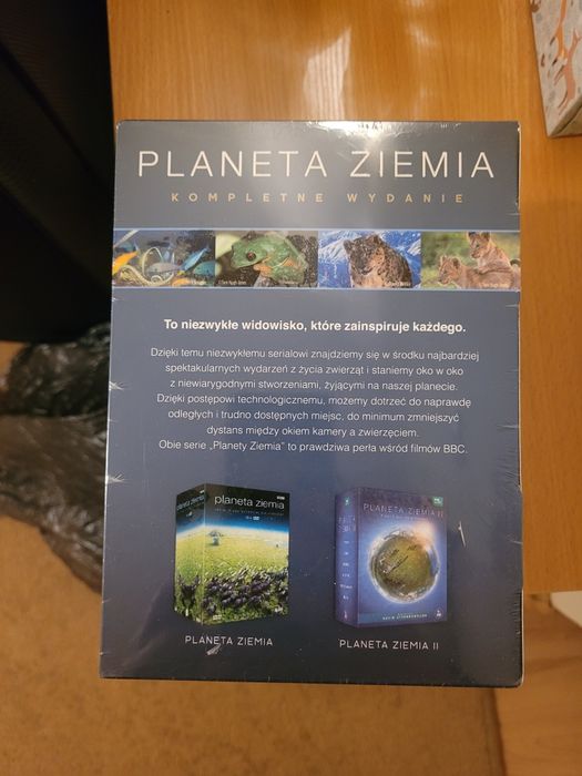 Planeta ziemia zafoliowane 18 dvd
