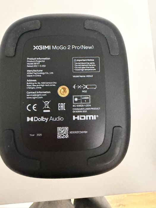 XGIMI projektor DLP MoGo 2 Pro (New) GTV