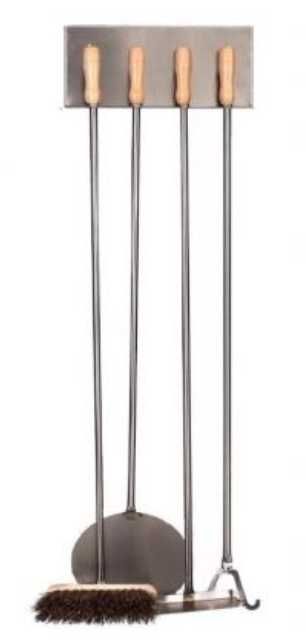 Estojo de acessórios para forno lenha