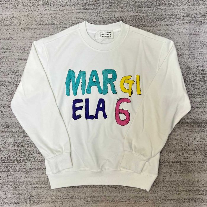 Білий світшот Maison Margiela / Кофта Маржела / Свитшот Margiela S-XL