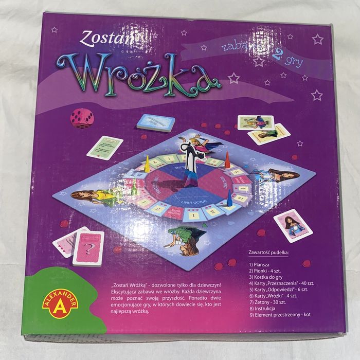Gra planszowa "Zostań wróżką"