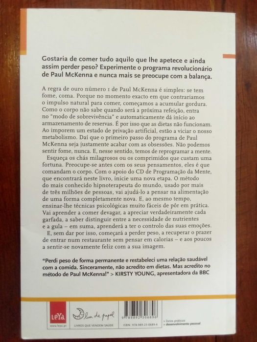 Paul McKenna - Eu consigo que você emagreça [sem CD]
