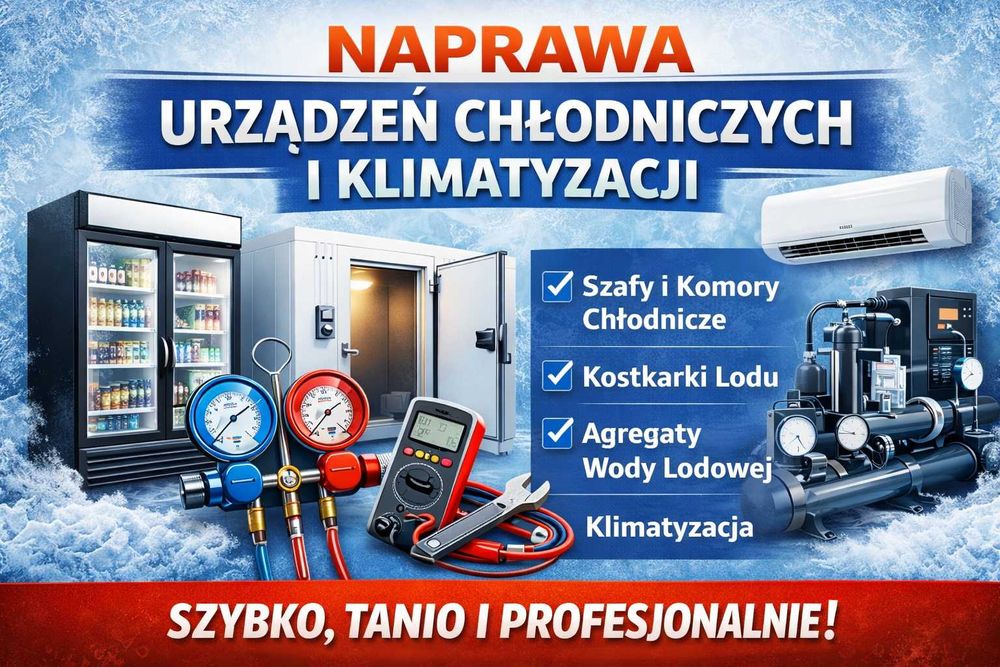 Profesjonalna Naprawa Urządzeń Chłodniczych - Szybka Pomoc