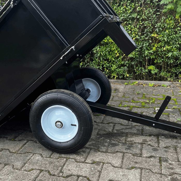 Przyczepka do quada traktorka ATV 300 kg 114 cm wywrotka z kiprem