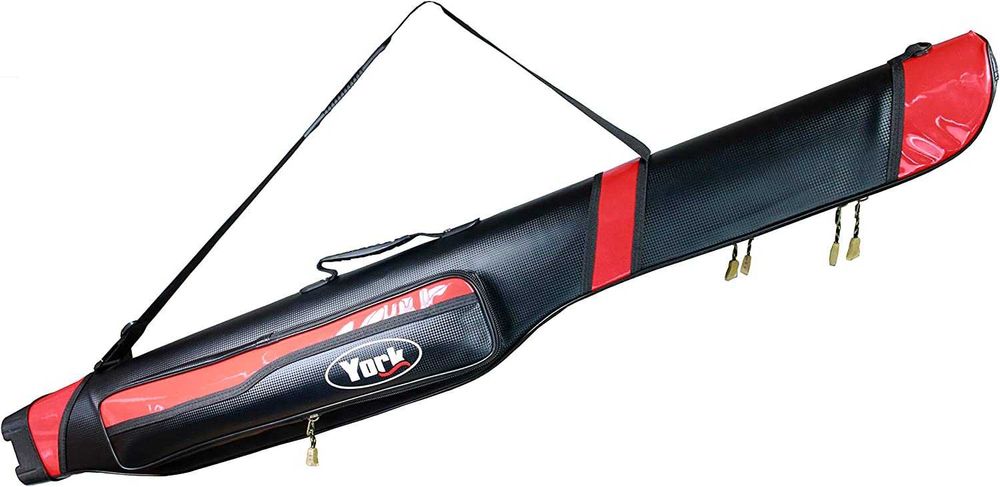 Pokrowiec sztywny Black&Red 2 komory 130cm