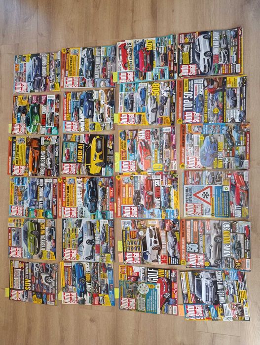 gazety motoryzacyjne Auto Świat 2018 -30 numerów