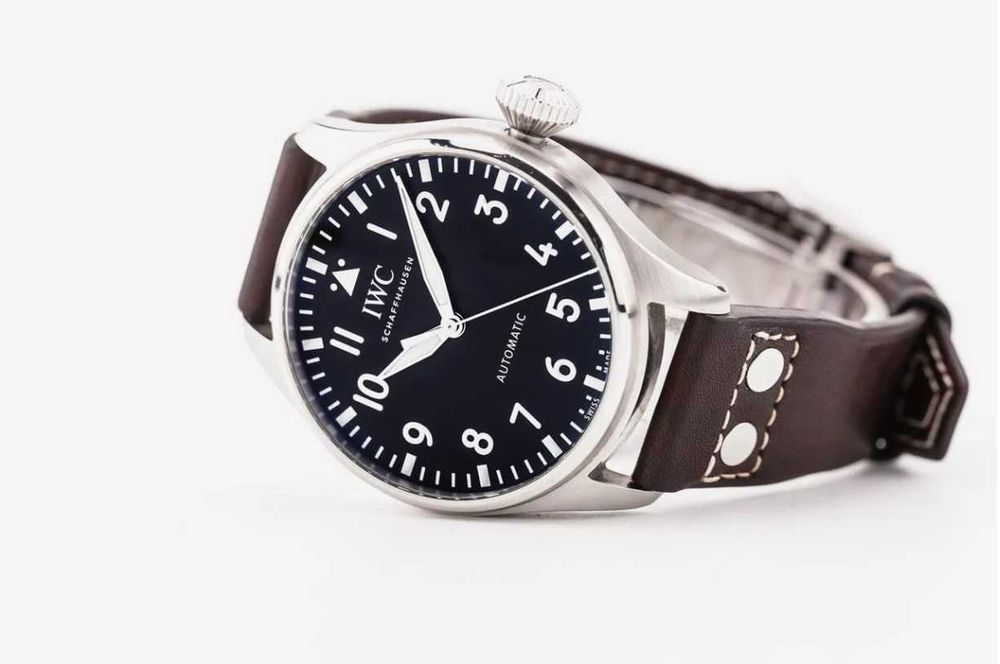 Годинник автоматичний IWC Big Pilot Watch 43 Black Dial IW329301