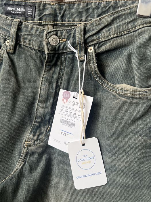 Нові чоловічі джинси PULL&BEAR BAGGY