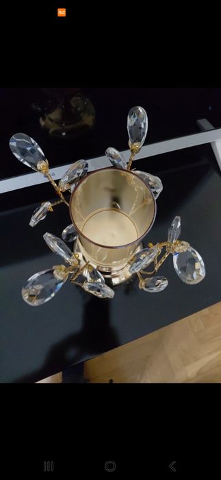 Castical para velas dourado